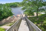 Private access to the waterfront